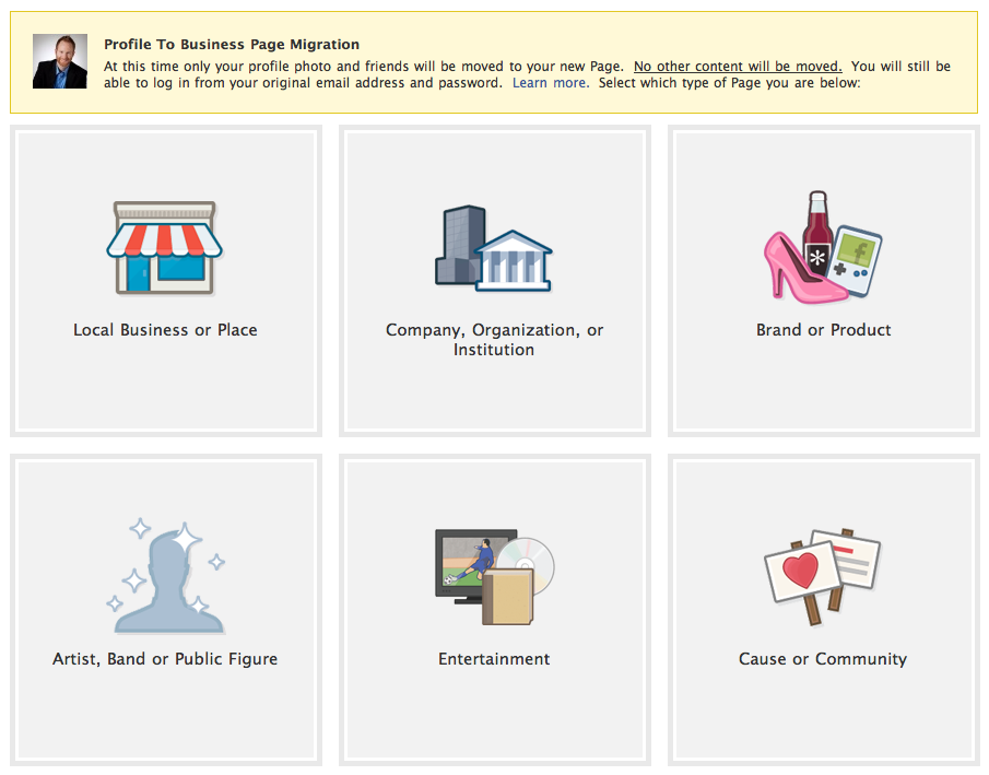 convert-profile-to-page